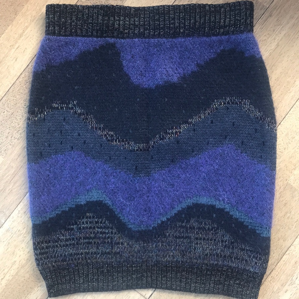 Op Ning Ceremony knitted pencil skirt